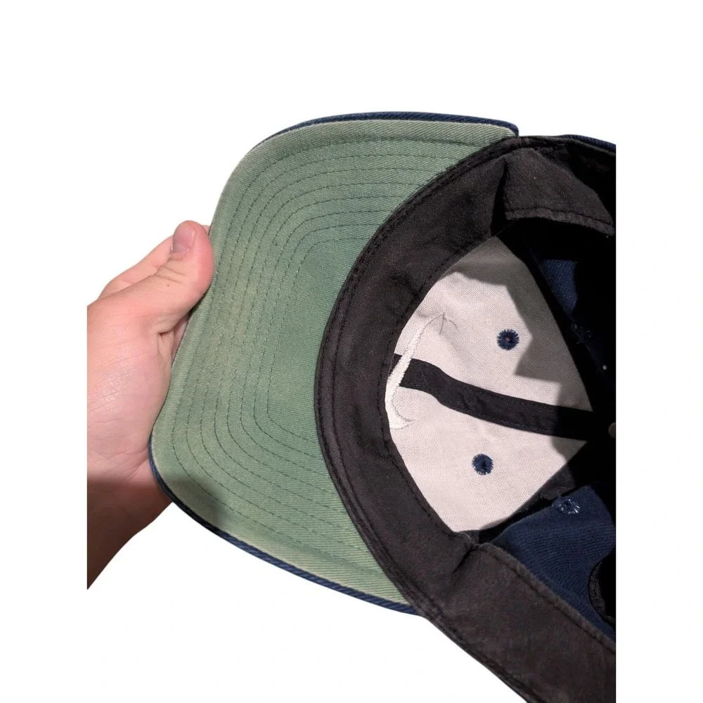 Vintage Nike Sportswear Hat Cap Snapback Canvas Embroidered Logo Small Swoosh